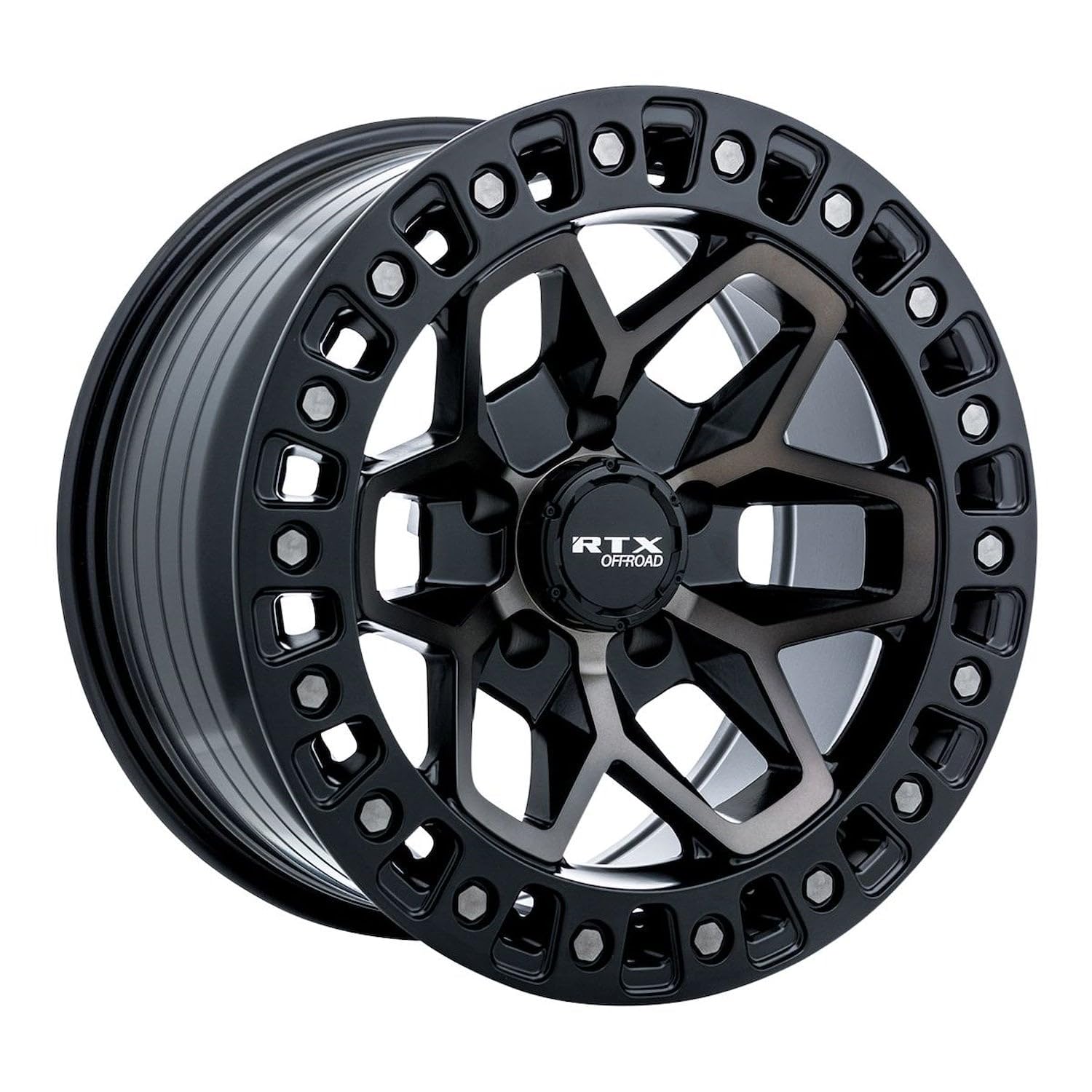 Amazon.com: Alloy Wheel, Zion 17x9 6x139.7 ET0 CB106.1 Satin Black